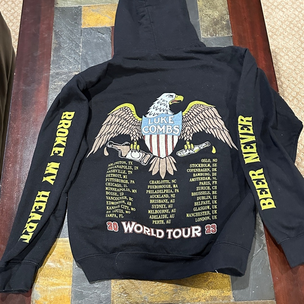 Luke Combs World Tour Hoodie
